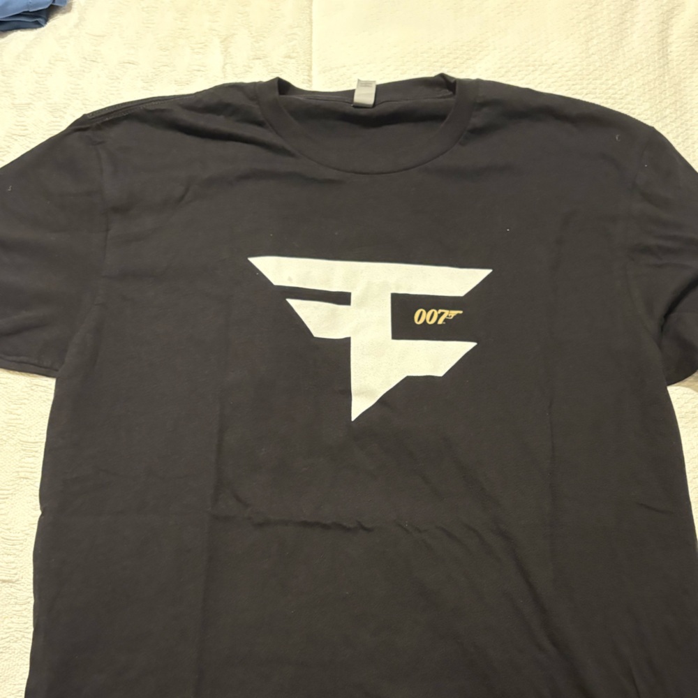 Faze Clan X 007 Black T-Shirt (New)